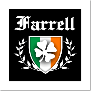 Farrell Shamrock Crest Posters and Art